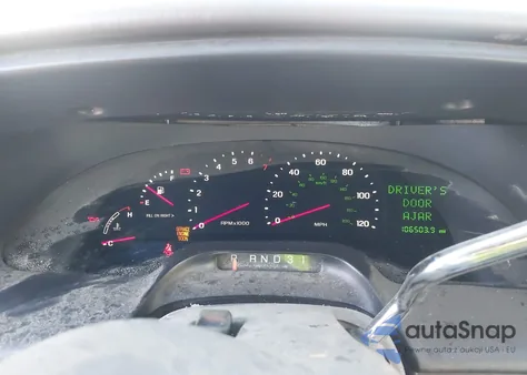 2000 Lincoln Continental z USA, uszkodzony, nr VIN 1LNHM97VXYY900328